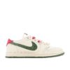 39-4.wi 독점 실제 샷 스콧 X 조각 디자인 X Air Jordan 1 Low OG SP JOE1 North Migreen Little Red Label - Image 4